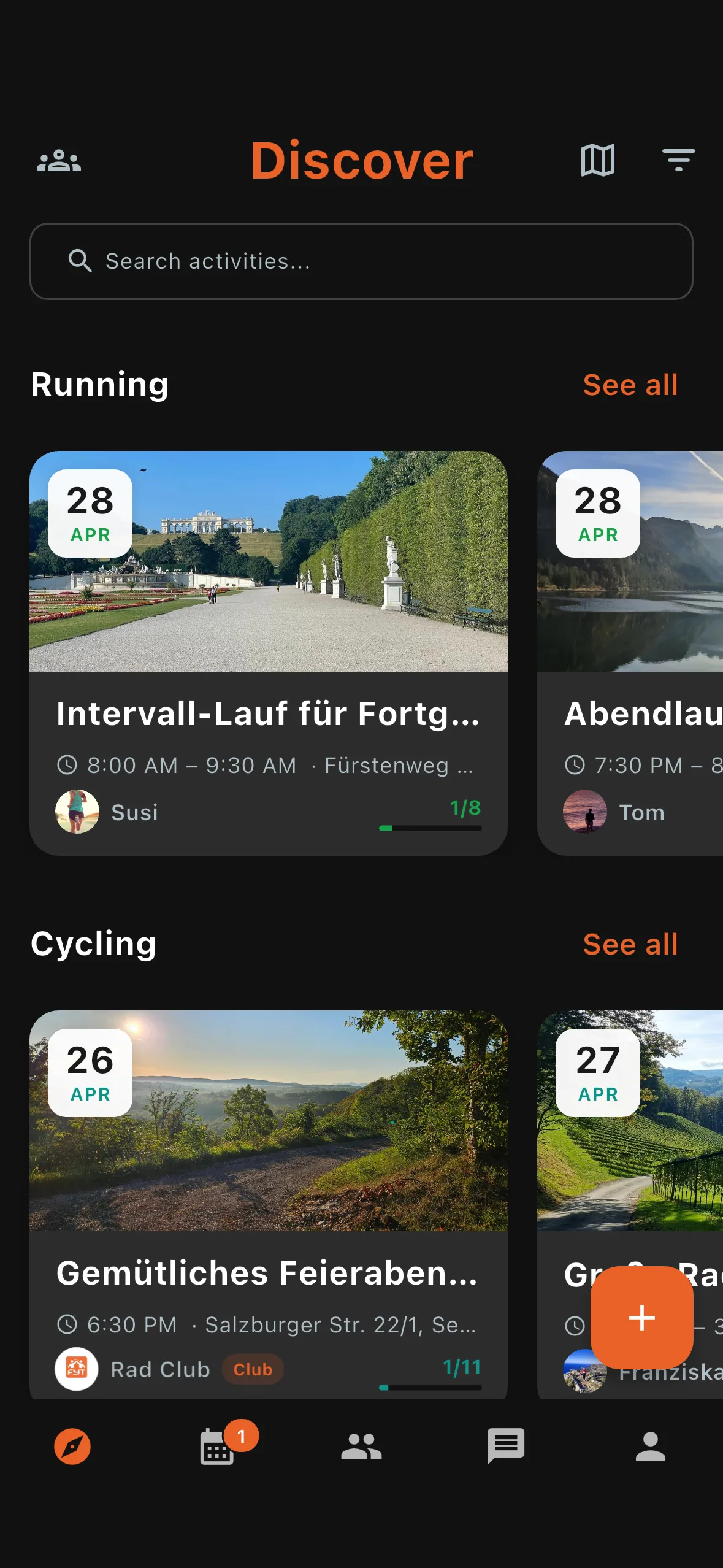 Discover Activities Nearby