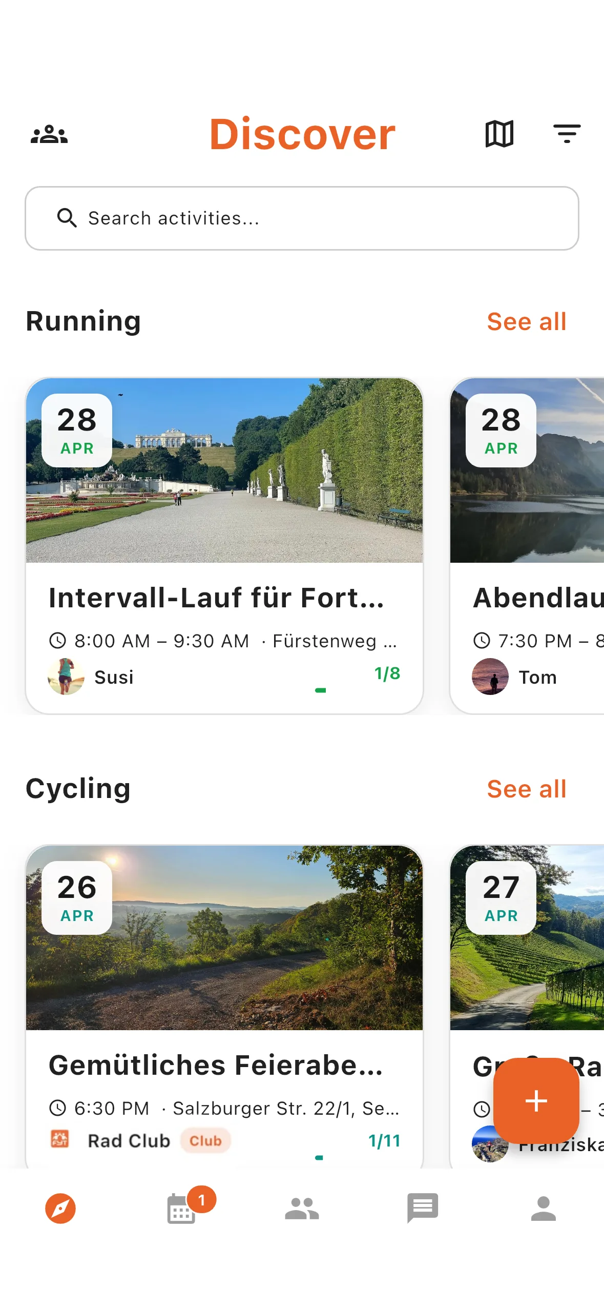 Discover Activities Nearby